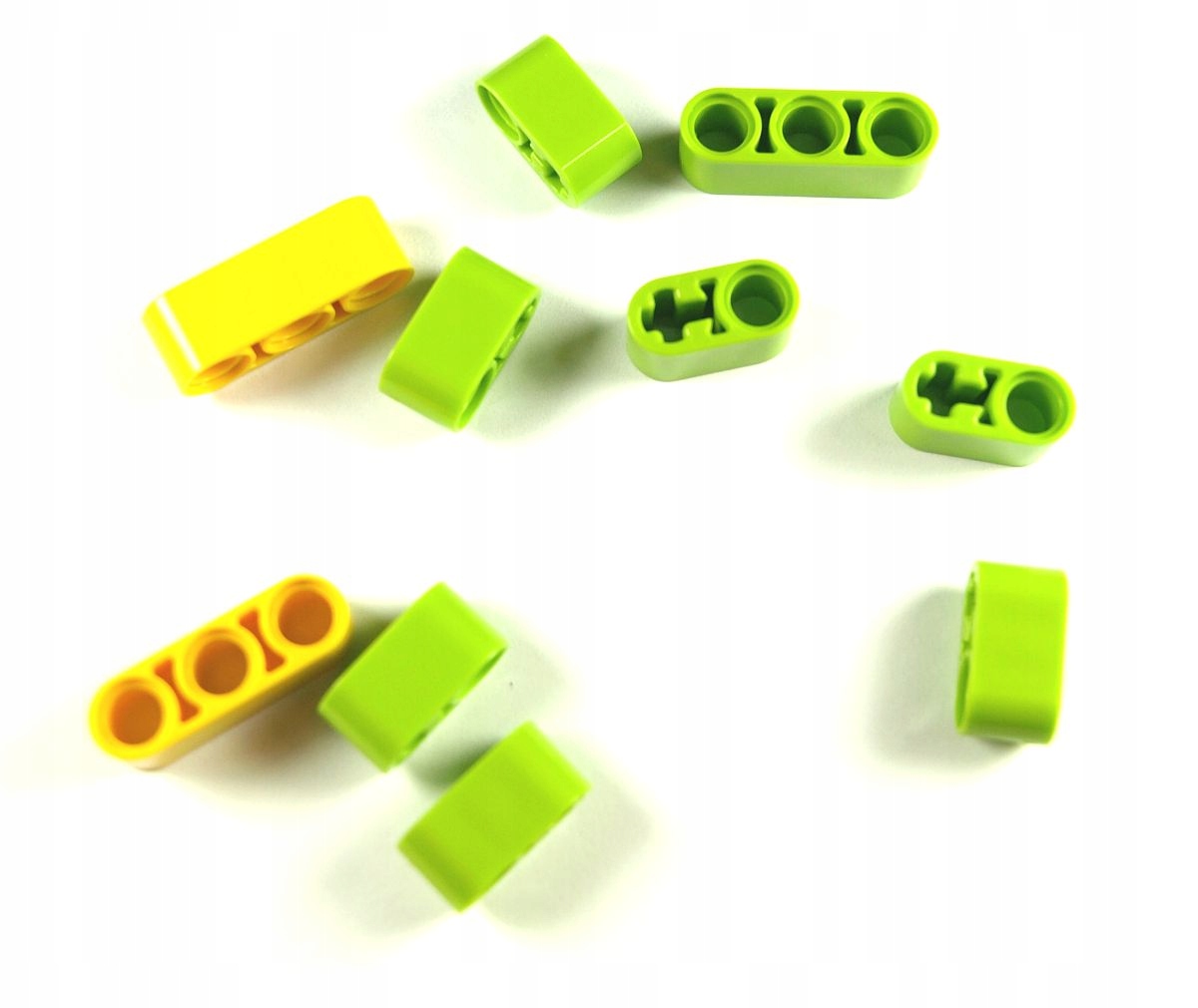 

Belki Proste 10szt. Limonka Żółte Lego Technic