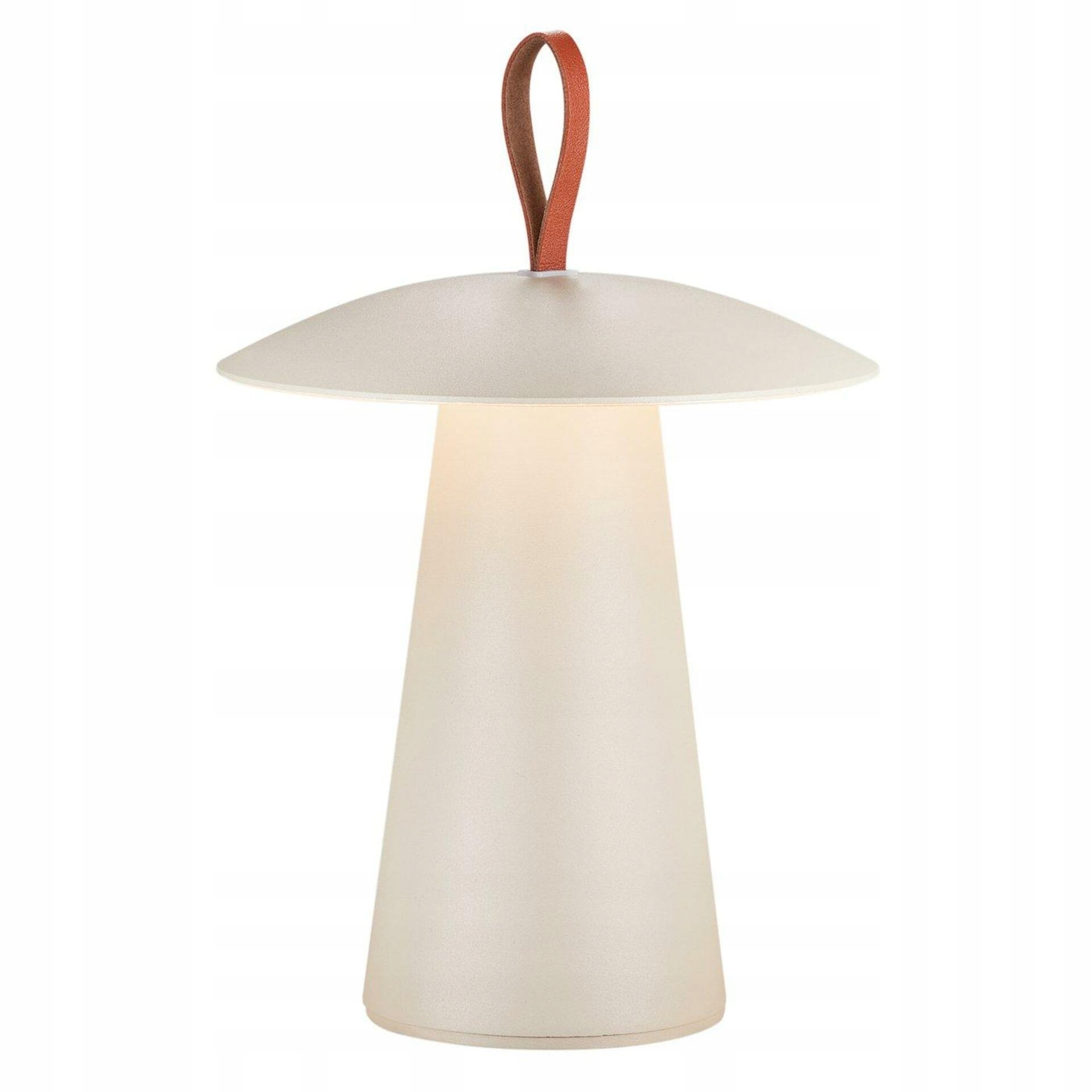 Prenosné vonkajšie svietidlo Nordlux Ara To-Go 2, Led, piesková, IP54, stmievať