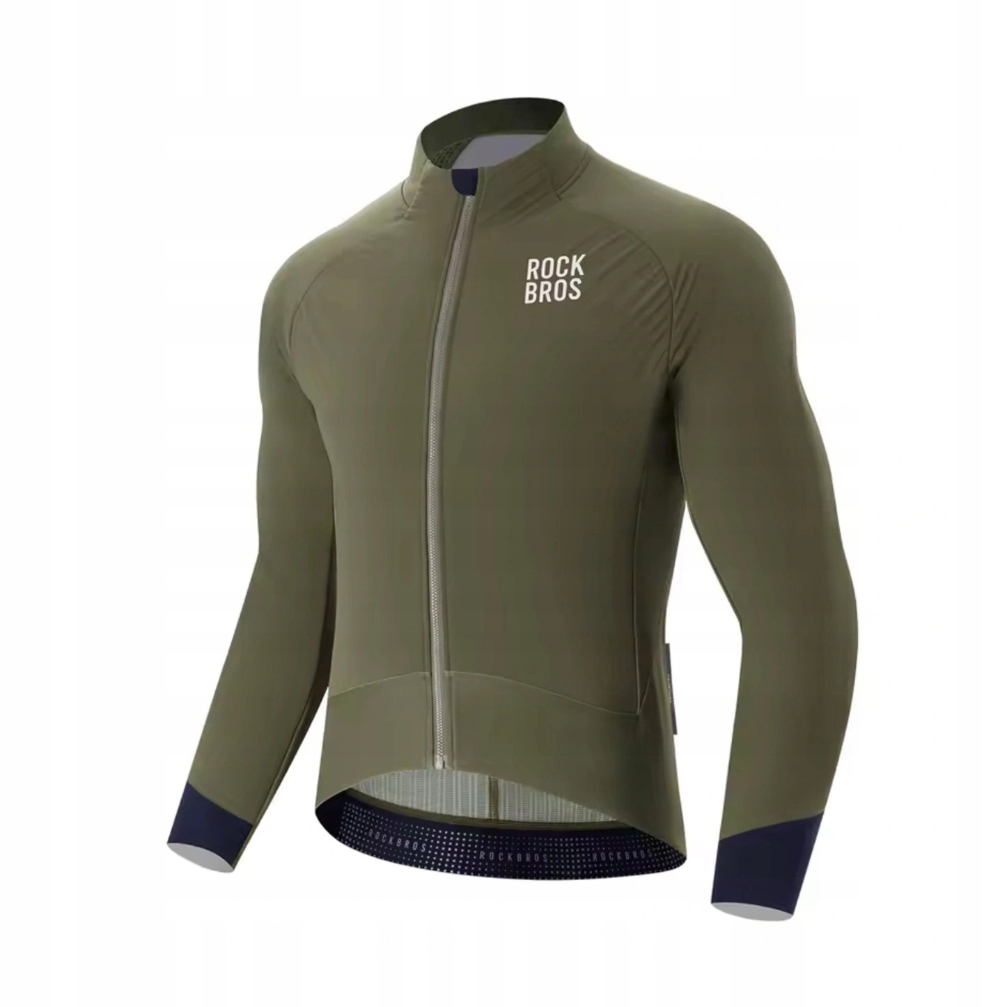 Cyklistická bunda Rockbros YDWT014 zimní XXL zelená