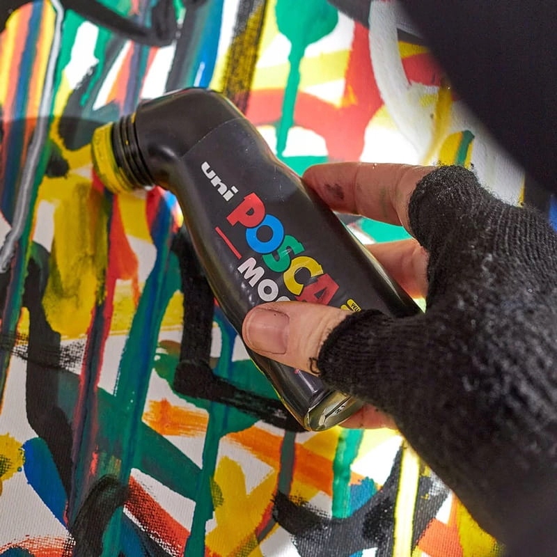 Marker UNI Posca MOP'R PCM-22 (niebieski) Kolor niebieski