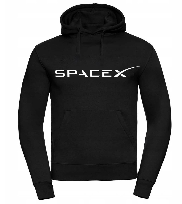 

Męska Bluza Z Kapturem Spacex Space X Rozmiar XL