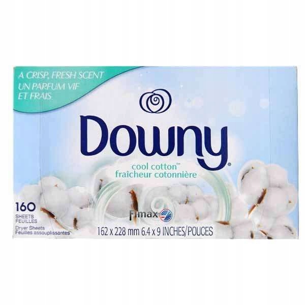 

Downy Cool Cotton160 szt. Chusteczki do suszarek