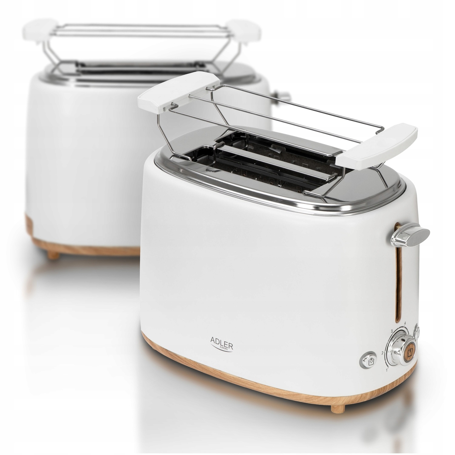 Toustovač Sendvičovač Na 2 Tousty, Rozmrazování 6 Úrovní Opékání 950 W