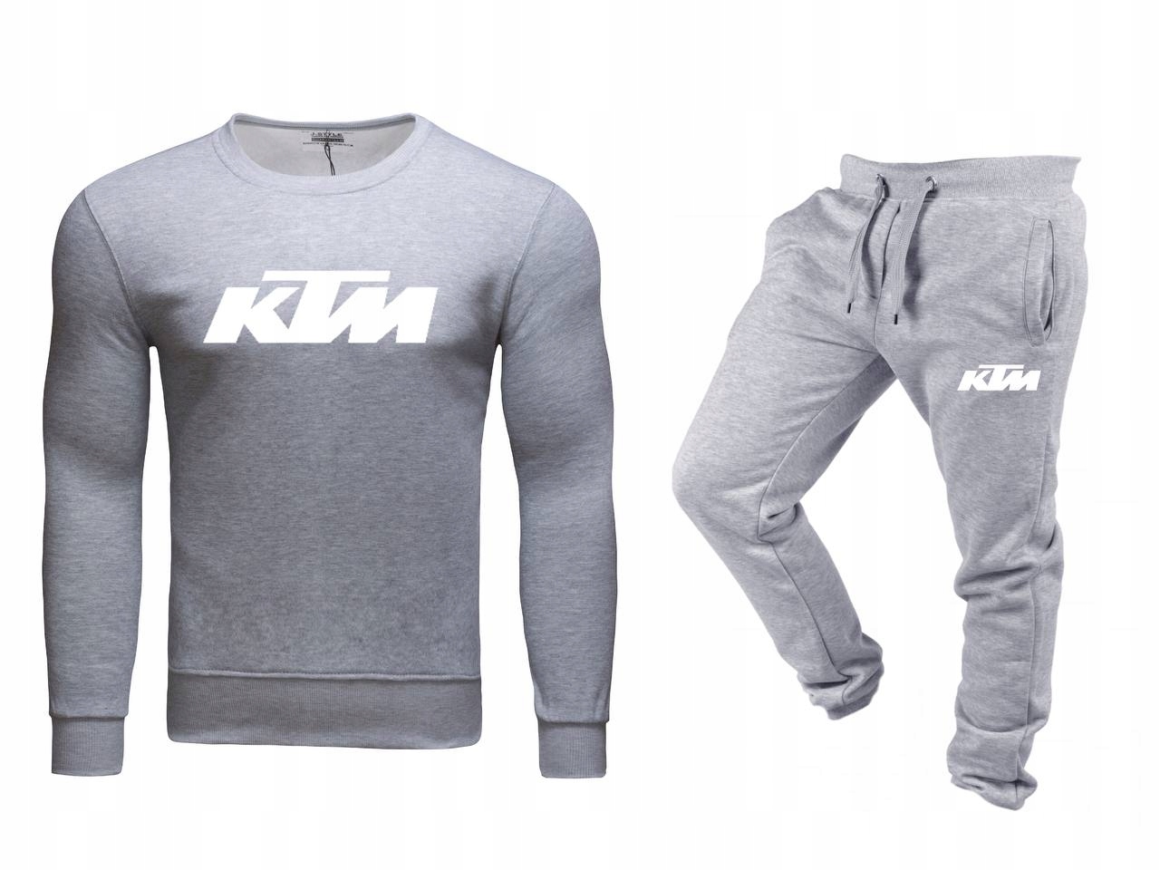 Teplákovka Tepláková Souprava Ktm Šedá XXL