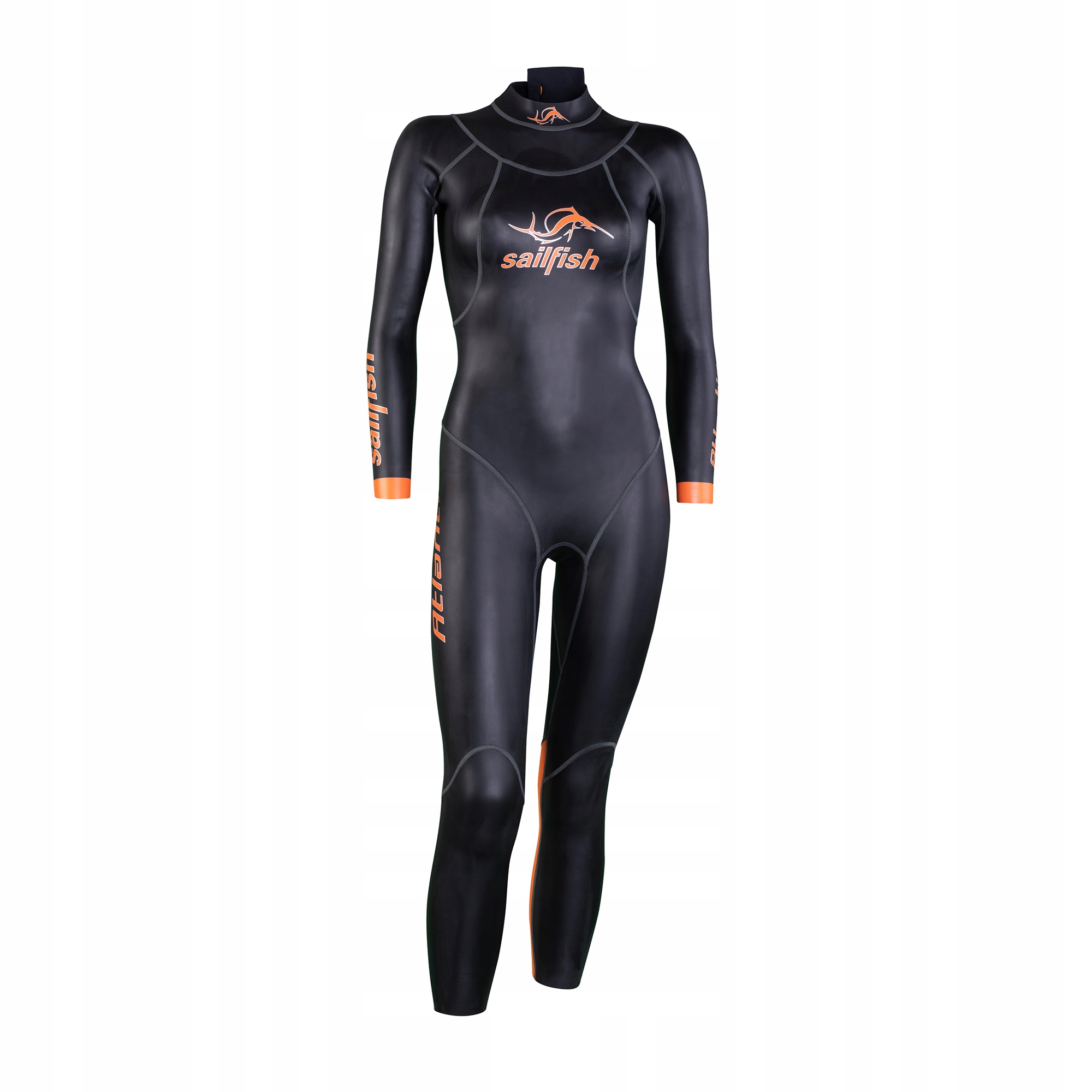 Pianka triathlonowa damska sailfish black/orange M