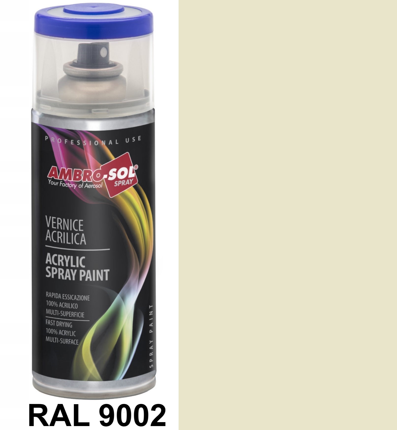 

9002 Ral Lakier Akrylowy Farba Spray Ambrosol