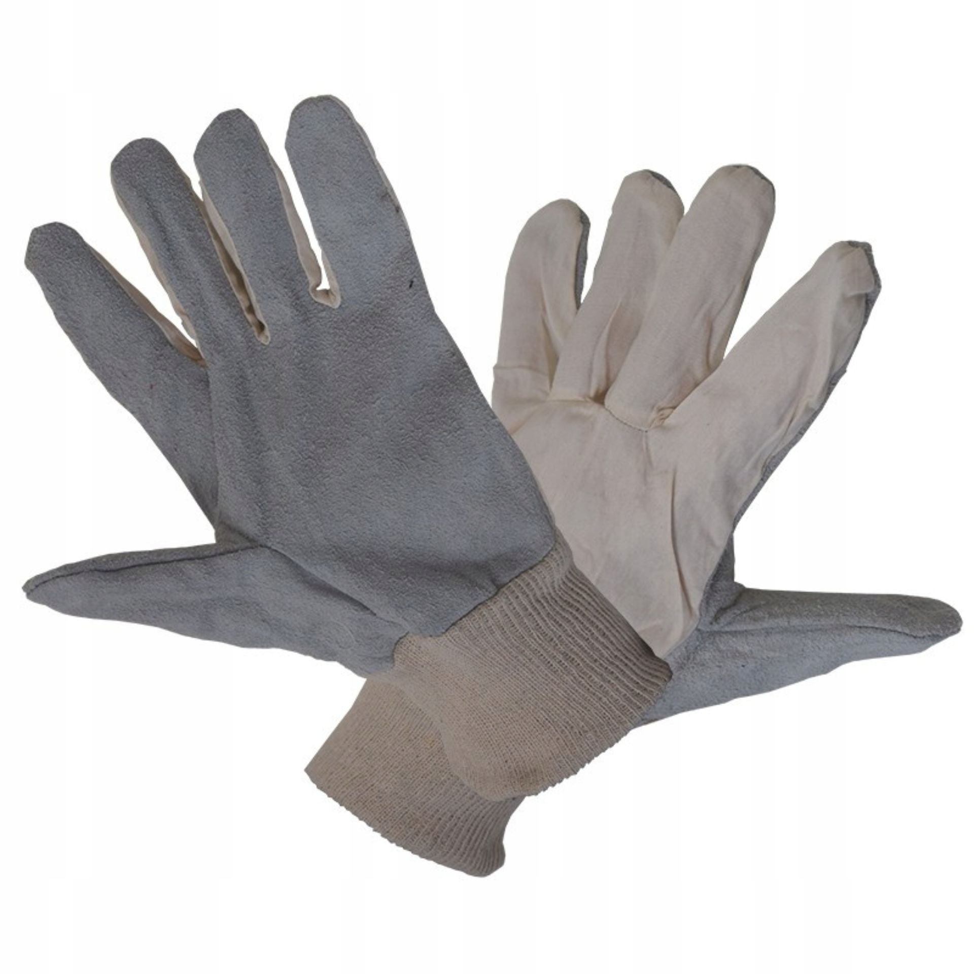 Rękawice robocze SKÓRZANE DWOINA MIĘKKIE x5 Marka inna