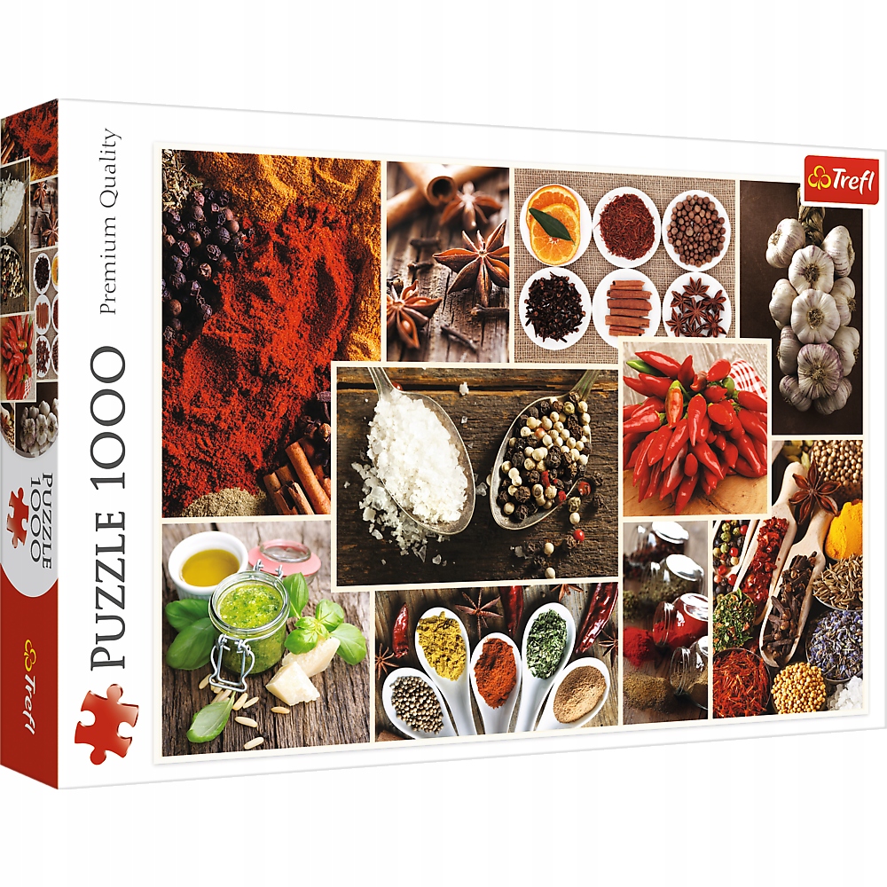 

Premium Puzzle Trefl 1000 el. Przyprawy kolaż