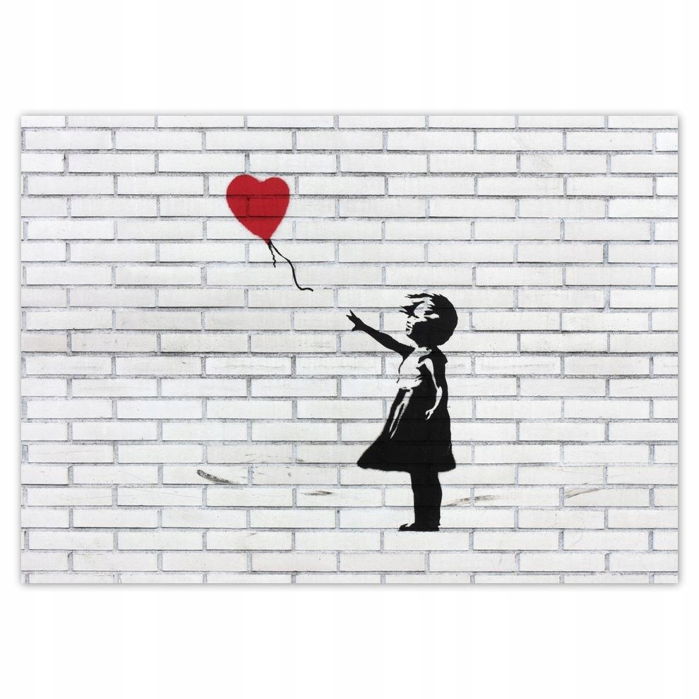 

Naklejki 70x50 Banksy Dziewczynka balon