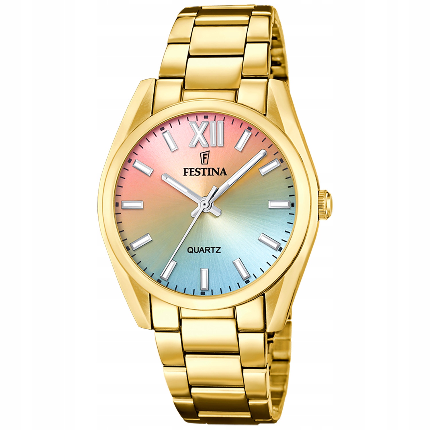 Dámské hodinky Festina F20640-7 zlaté