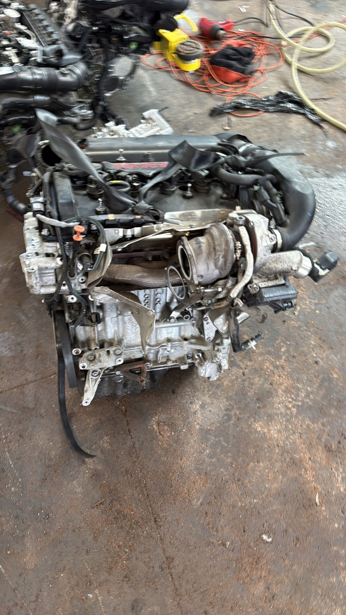 engine complete PEUGEOT CITROEN 10FKBA PSA5G06 PSA 5G06