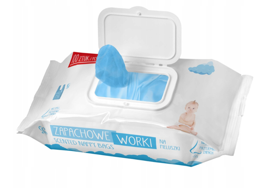 BOCIOLAND Pachnące woreczki na zużyte pieluszki