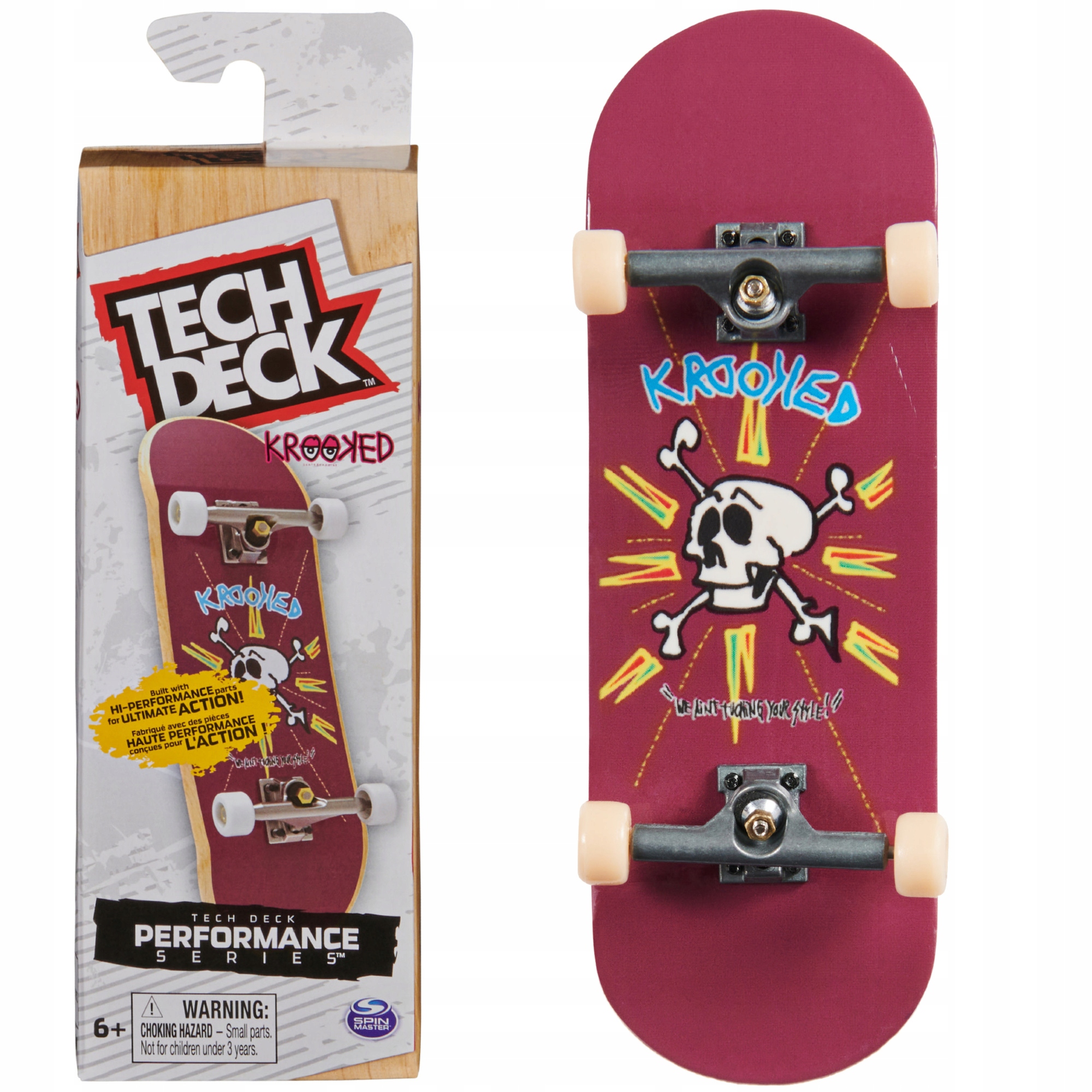 TECH DECK DESKOROLKA FINGERBOARD PERFORMANCE KROOKED