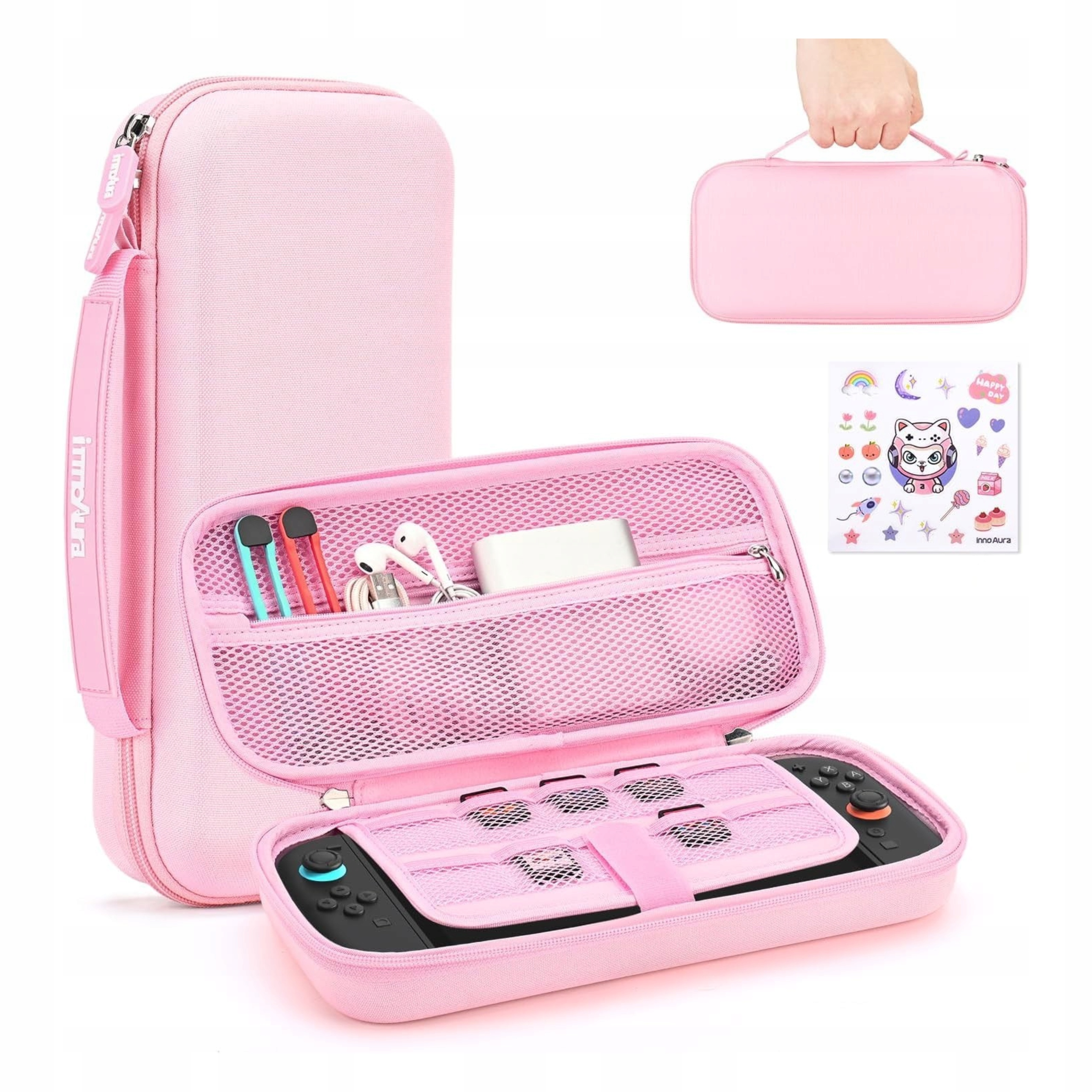 Etui Switch 2 twarde case podróżne innoAura gadżety
