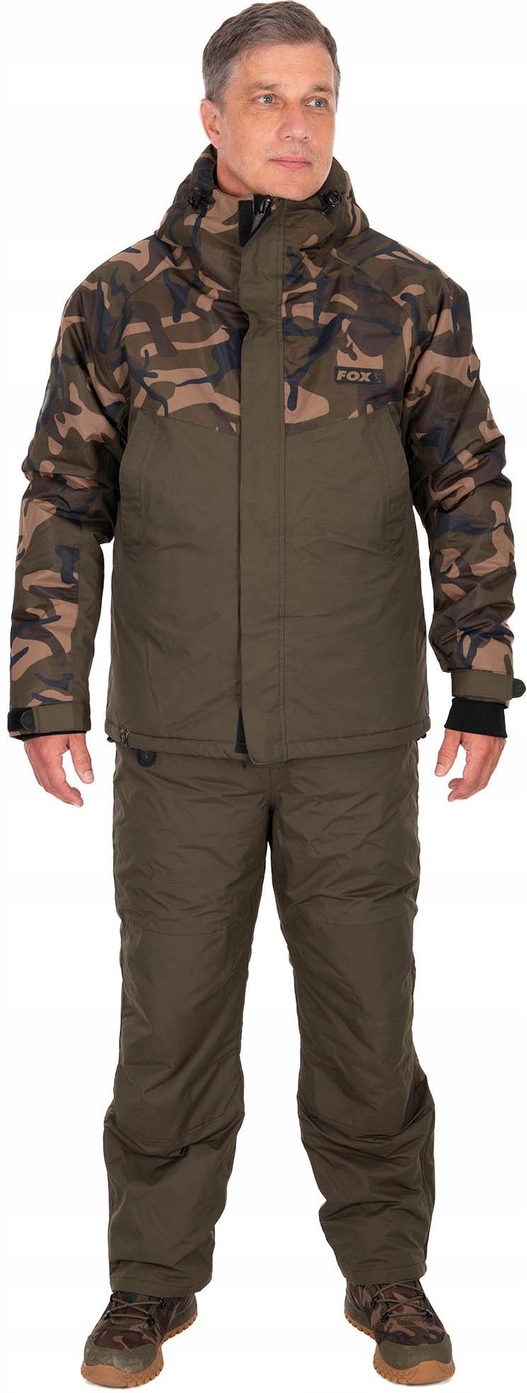 Kombinezon Fox Khaki Camo Wintersuit Small