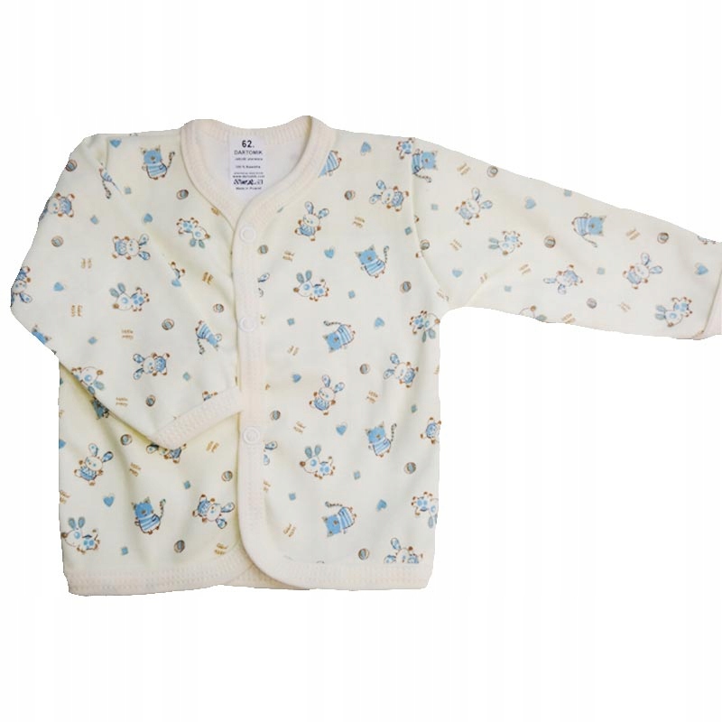 

Kaftanik koszulka 56 dla noworodka w zwierzątka