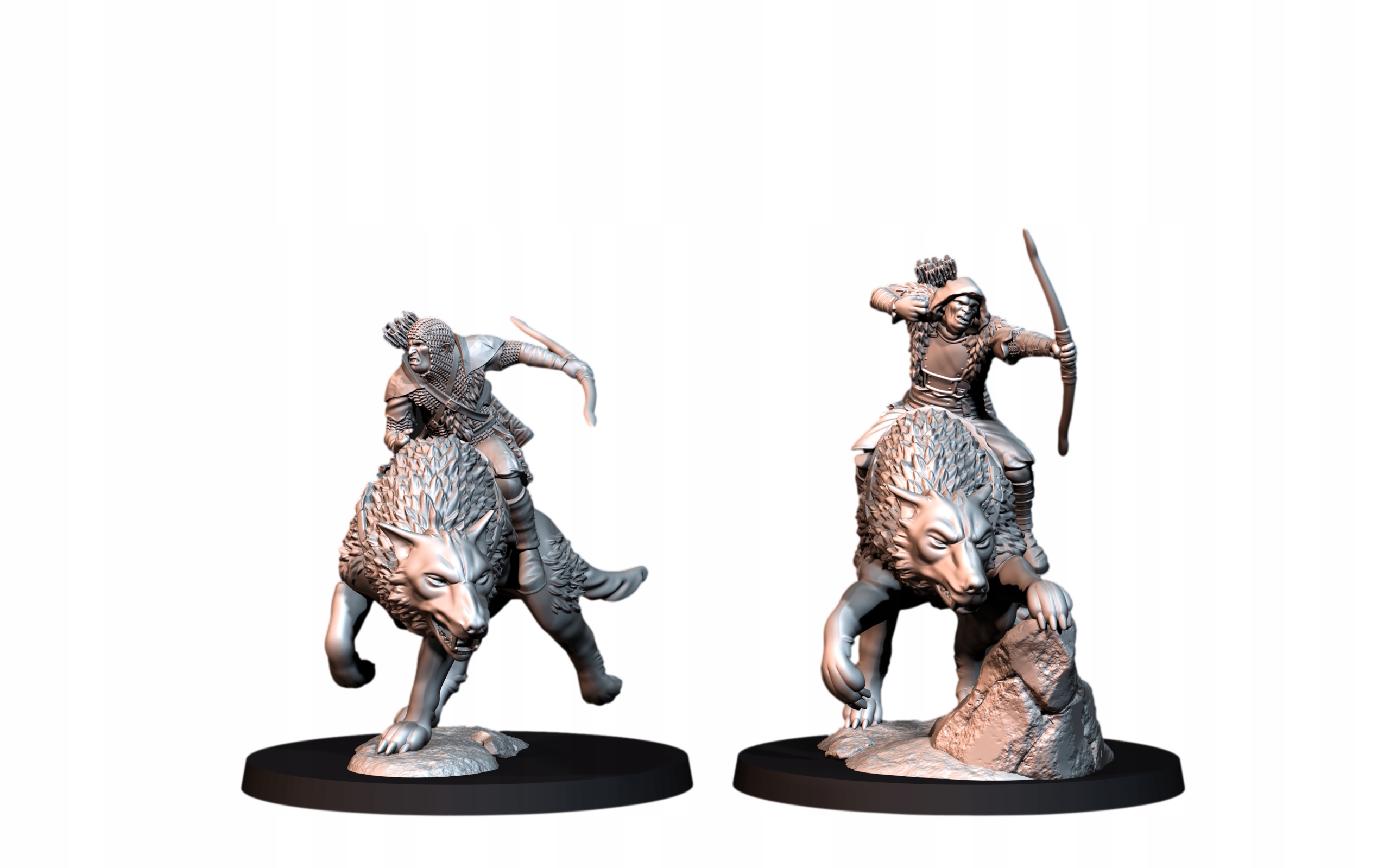 Warg Riders with Bows - x1