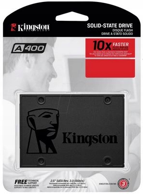 SSD disk Kingston A400 480GB SA400S37/480G 2,5&quot; SATA