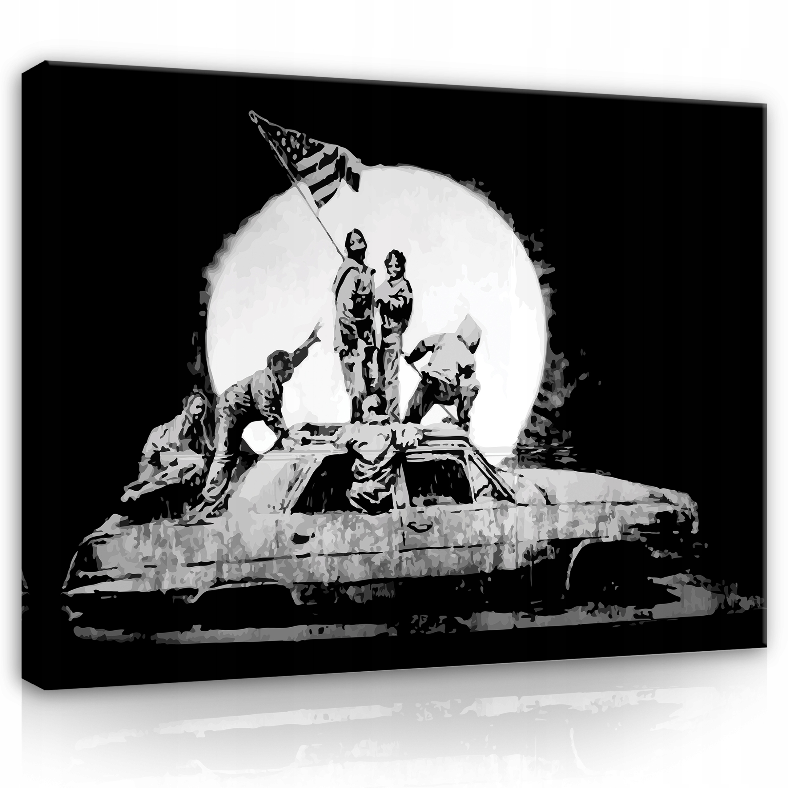 Obraz Banksy Moderní Plátno Velký Do Předsíně Koupelny Velký 100x70