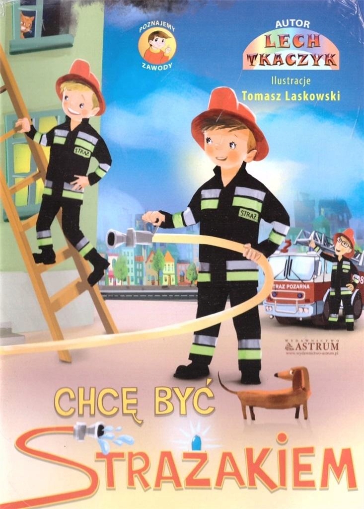 Dobrodružné Pohádky Knížka pro tříleté dítě Chci být hasičem CD