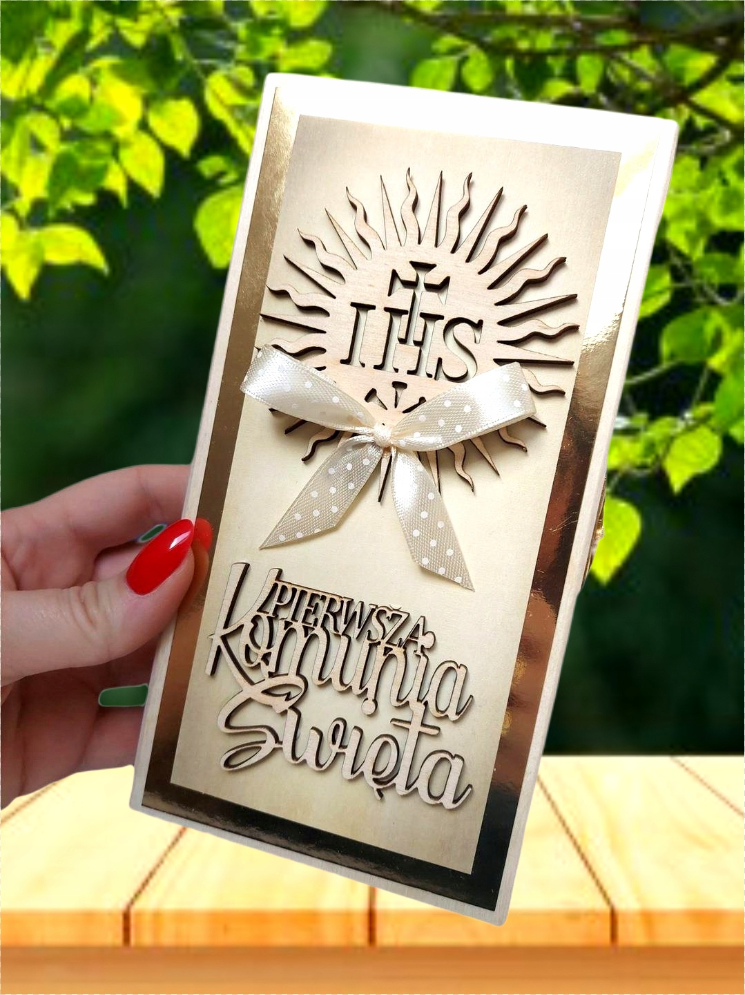 PAMIĄTKA Pierwszej Komunii Świętej - na gotówkę ! Przeznaczenie dla rodziców chrzestnych