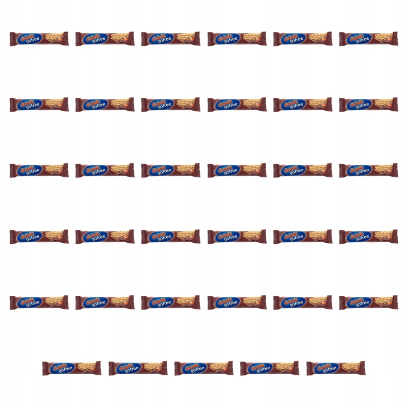 Grześki Gofree čokoládová oplatka s ořechy 33 g X35