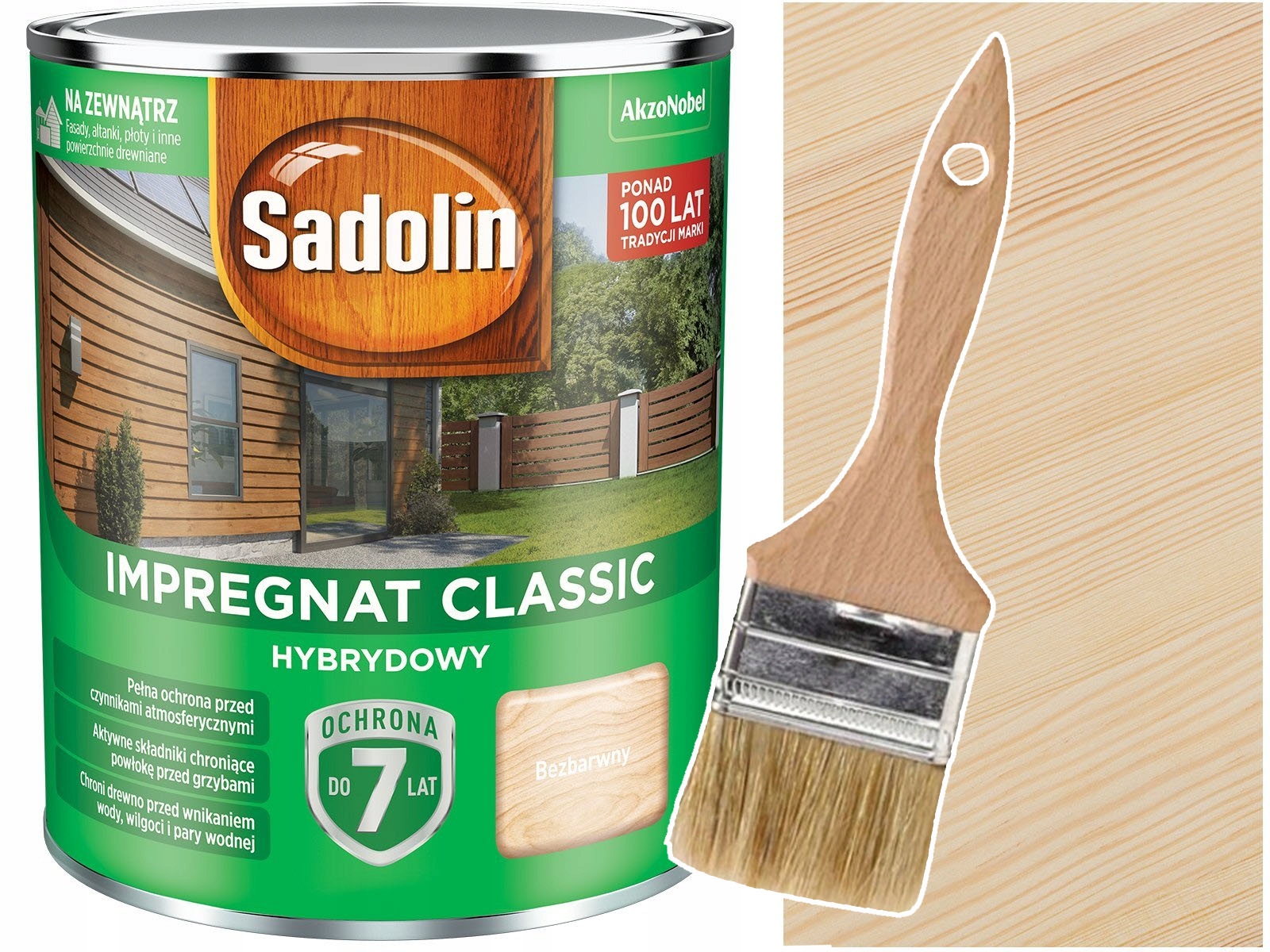 

Sadolin Classic Hybrydowy Bezbarwny 2,5L