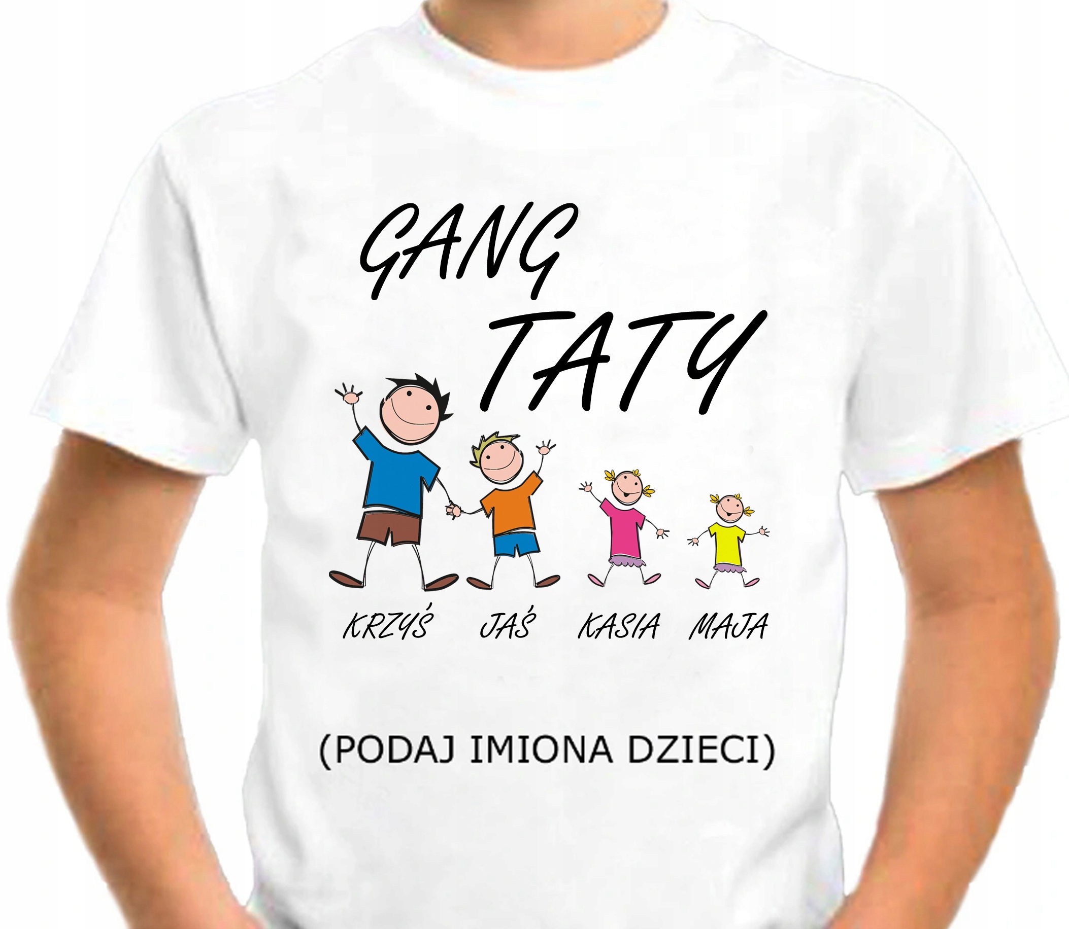 

Koszulka Na Dzień Ojca Prezent Gang Taty