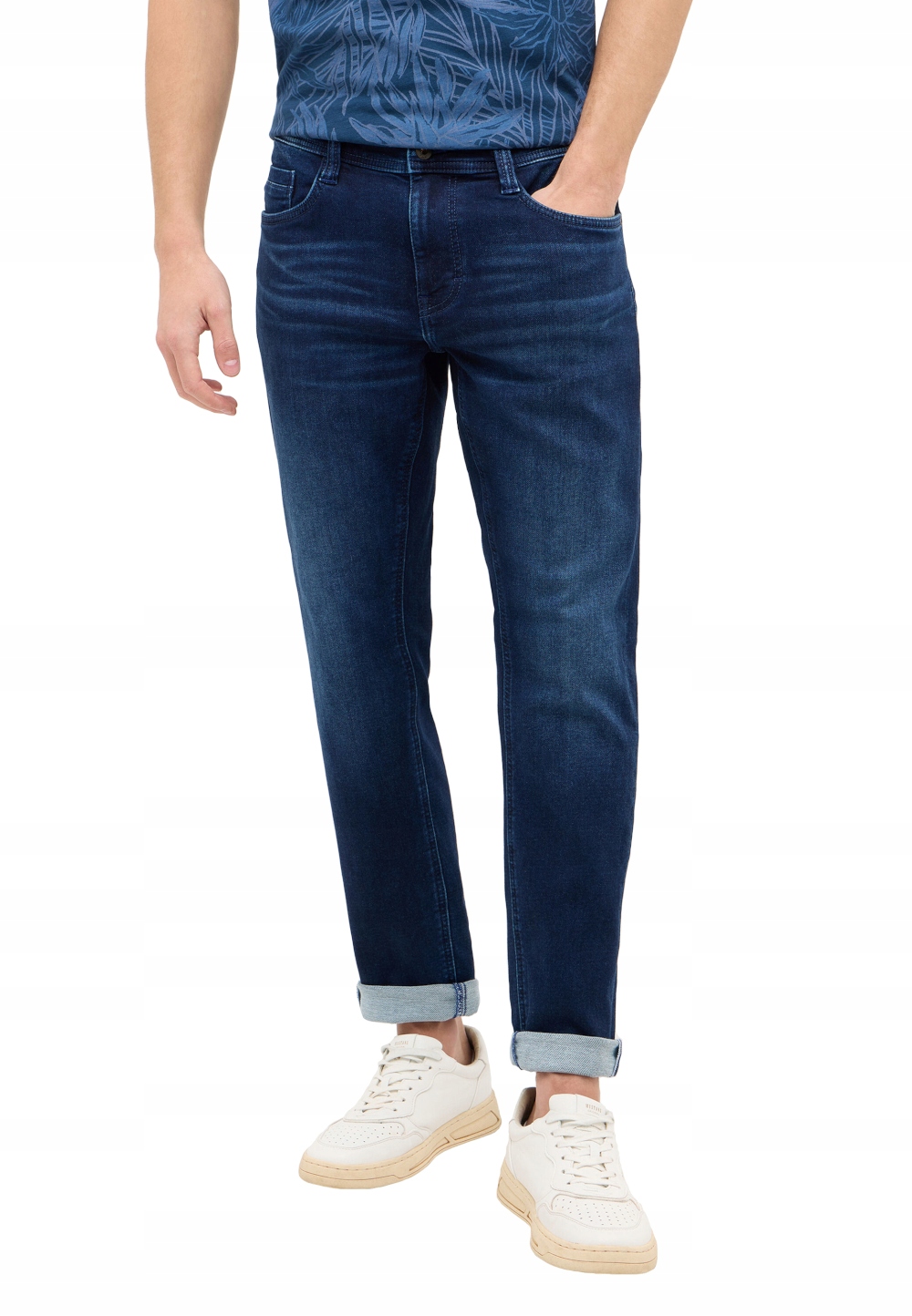 Mustang Pánské Tmavě Modré Džíny Slim Kalhoty 30/34