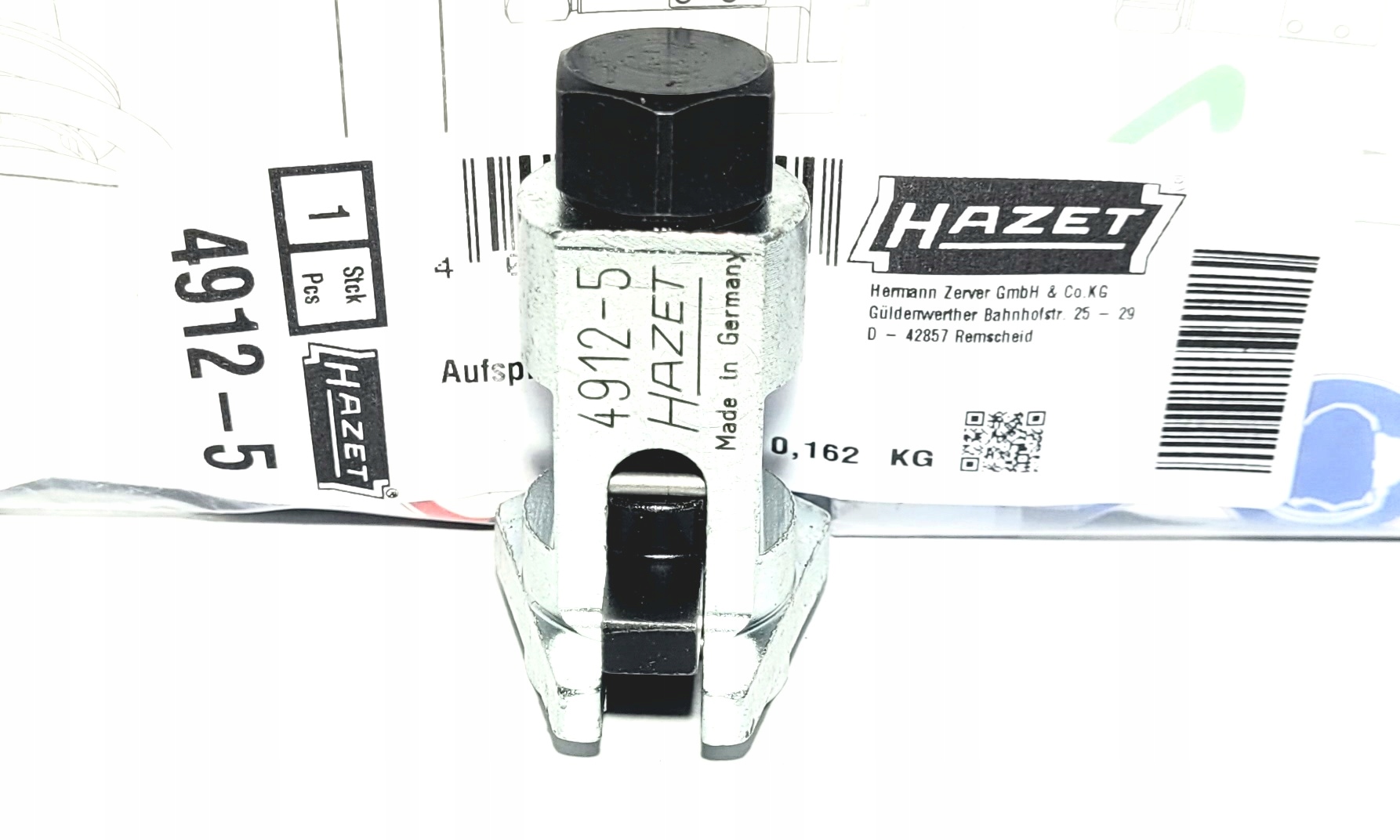 

Hazet 4912-5 Rozpierak Zwrotnicy Amortyzator Itp