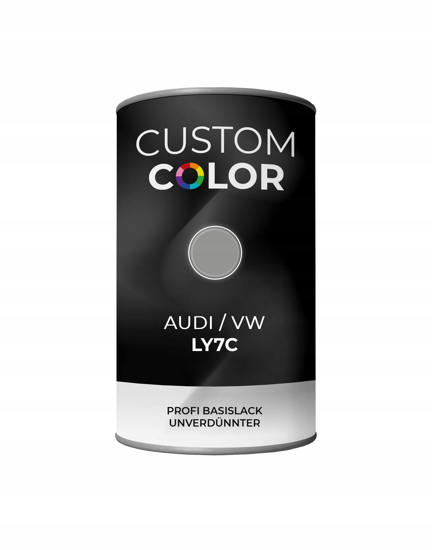 Custom Color Základní lak 1:1 Audi Volkswagen Vw LY7C Nardo Gray 1L