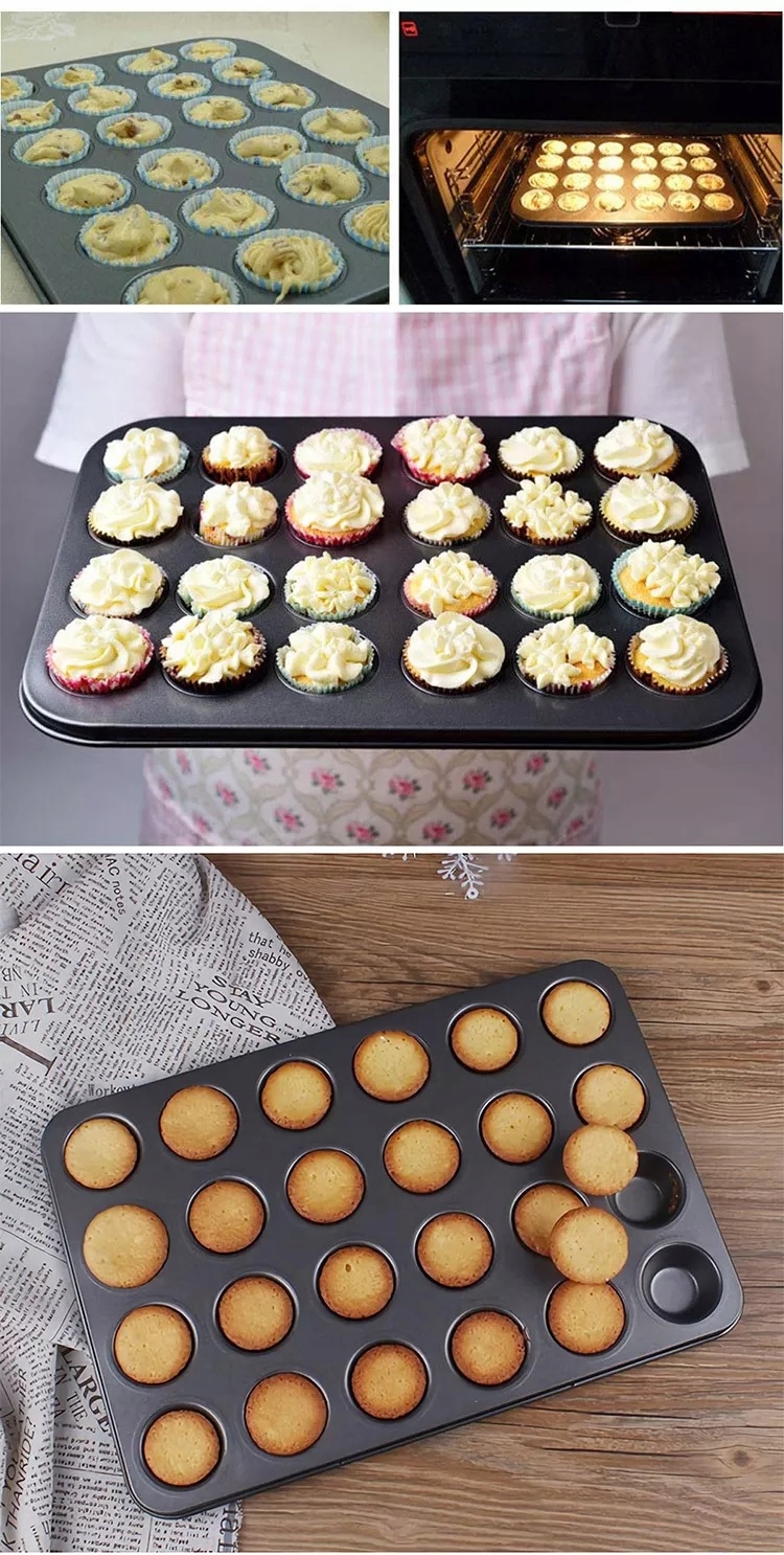 FORMA DO PIECZENIA BABECZEK MUFFINEK 24 szt MINI Długość 35.3 cm