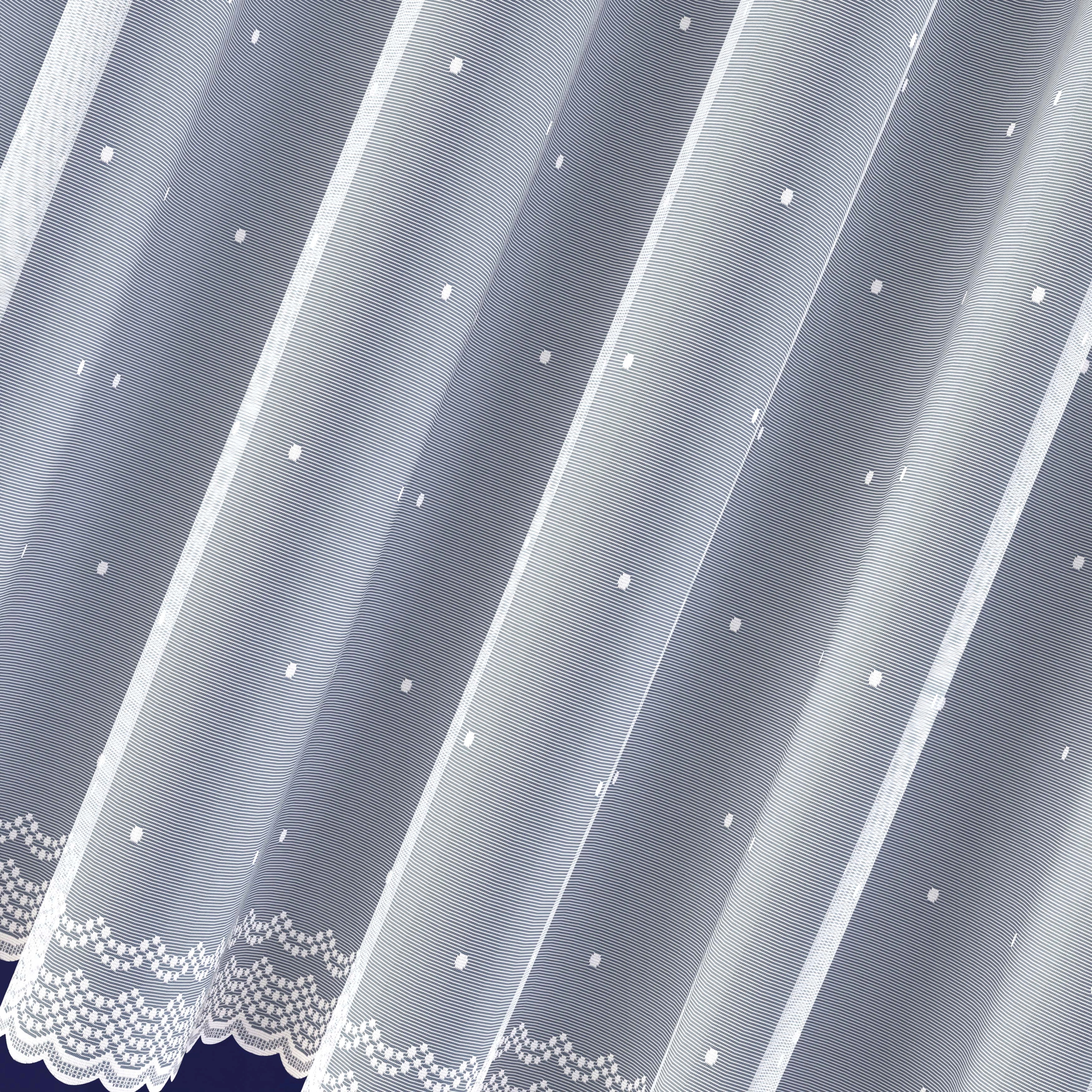 Firana wzór 628d124 rozm. 400x140cm (z obszyciem) Marka HomeDekorator