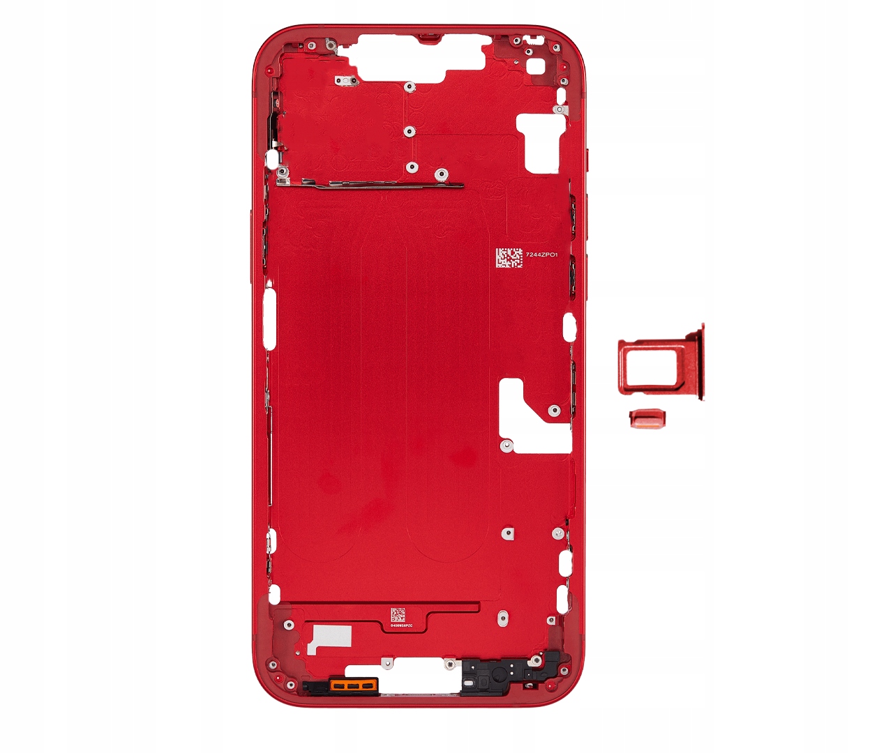 Korpus Ramka Obudowa dla iPhone 14 Plus Red