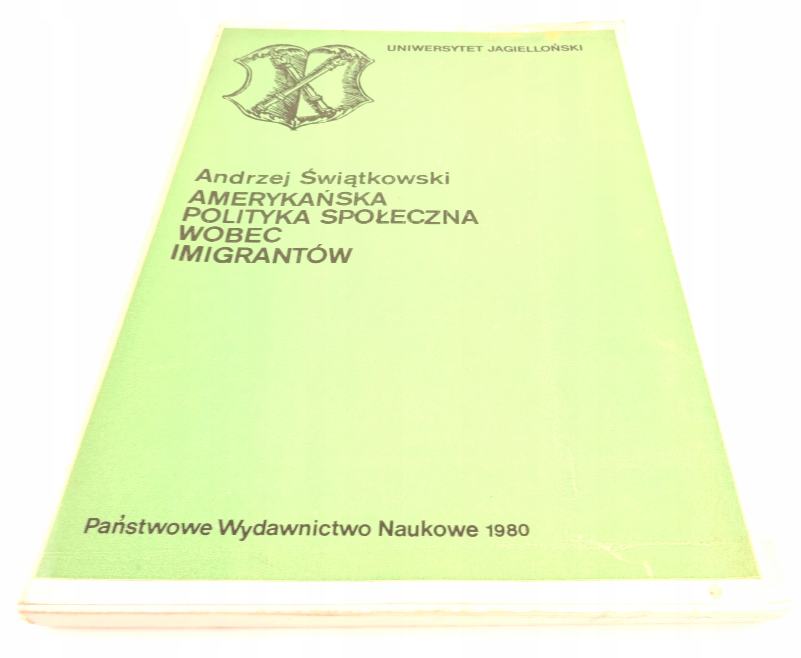 Świątkowski Amerykańska polityka społeczna