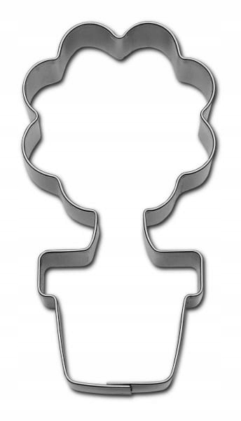 

Foremka Kwiat W Doniczce 7,6 cm kwiatek kwiatuszek