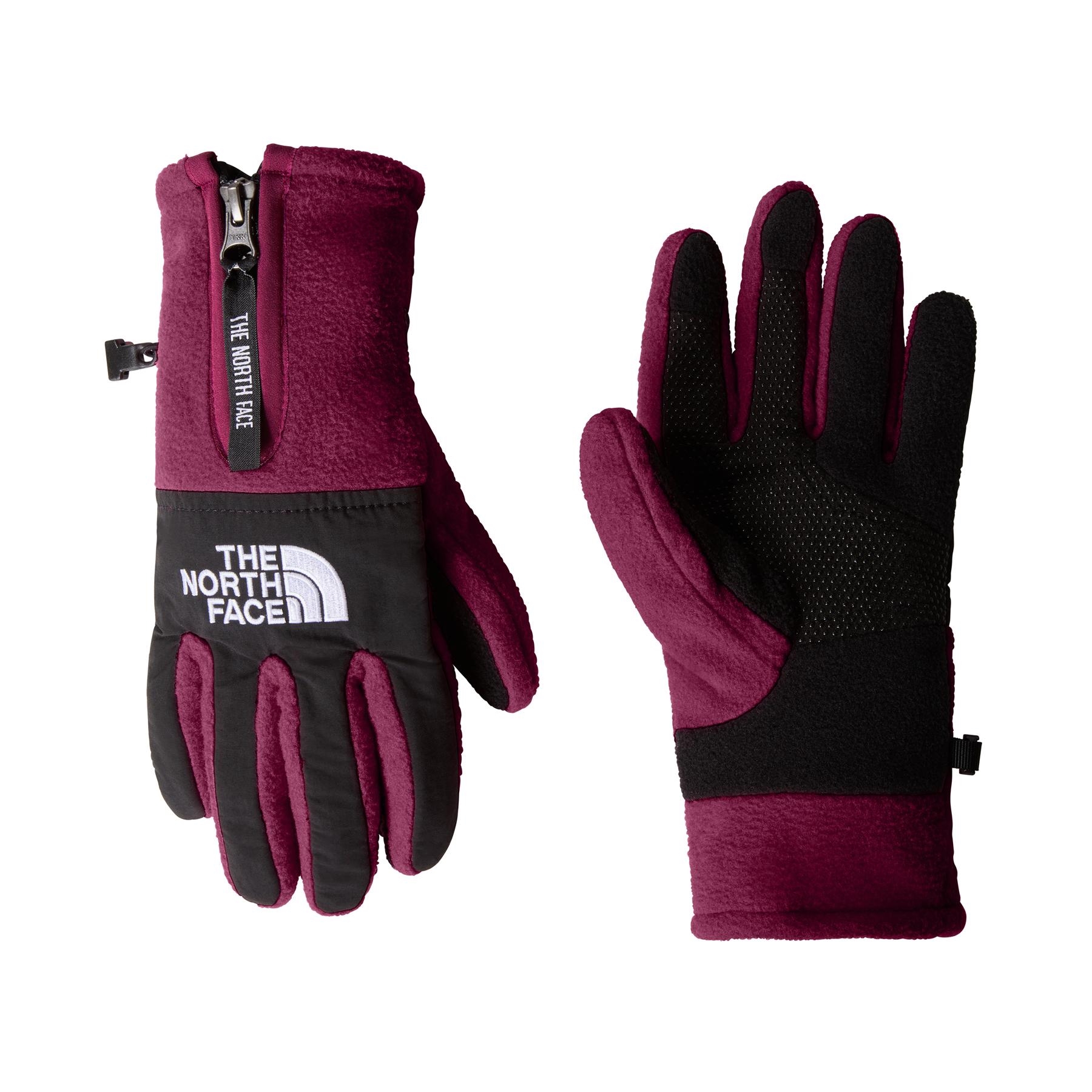 Unisexové rukavice The North Face Denali Etip bordové NF0A7RJBI0H r S