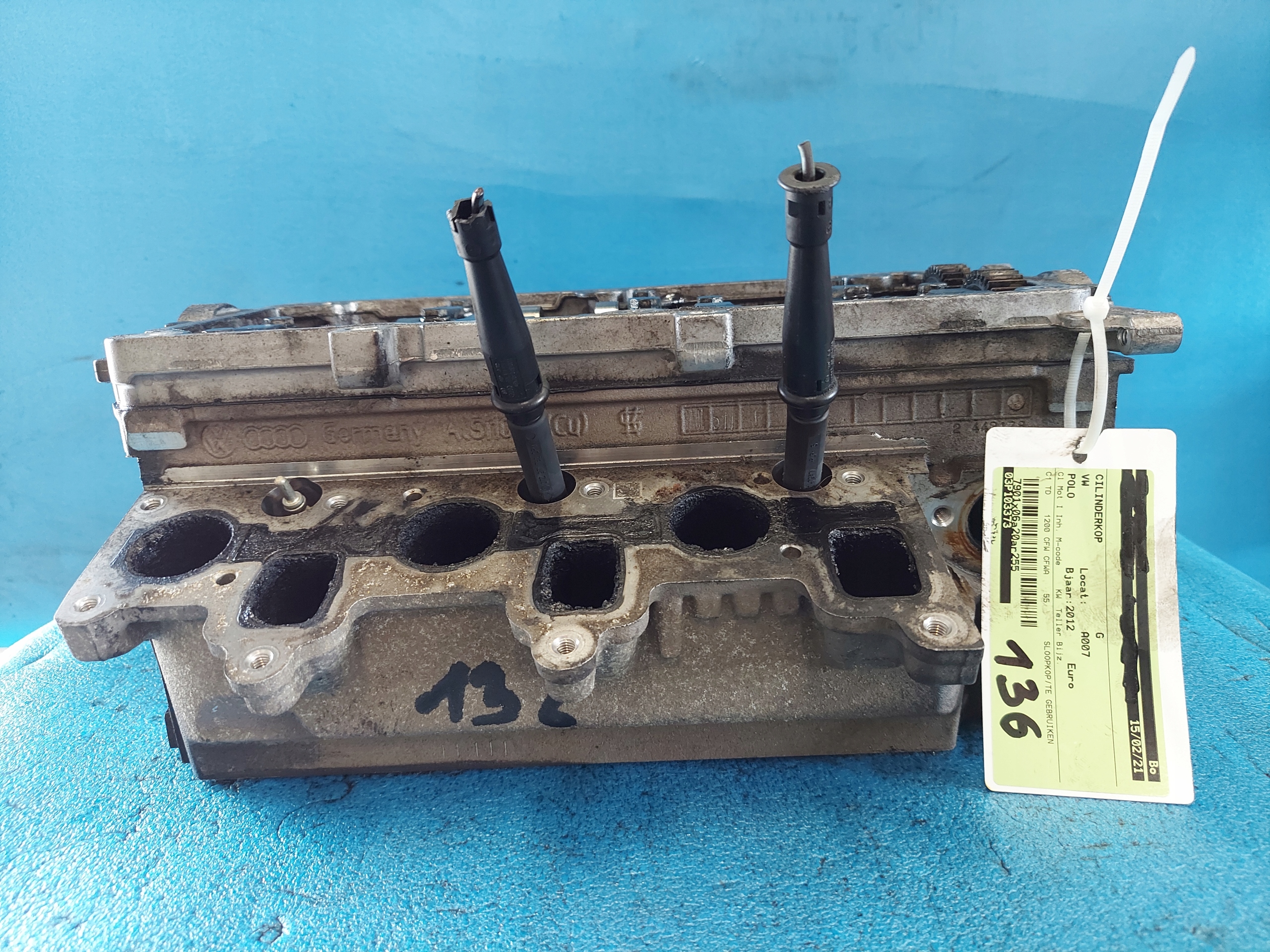 head. POLO 2012 R 1.2 TDI CFWA