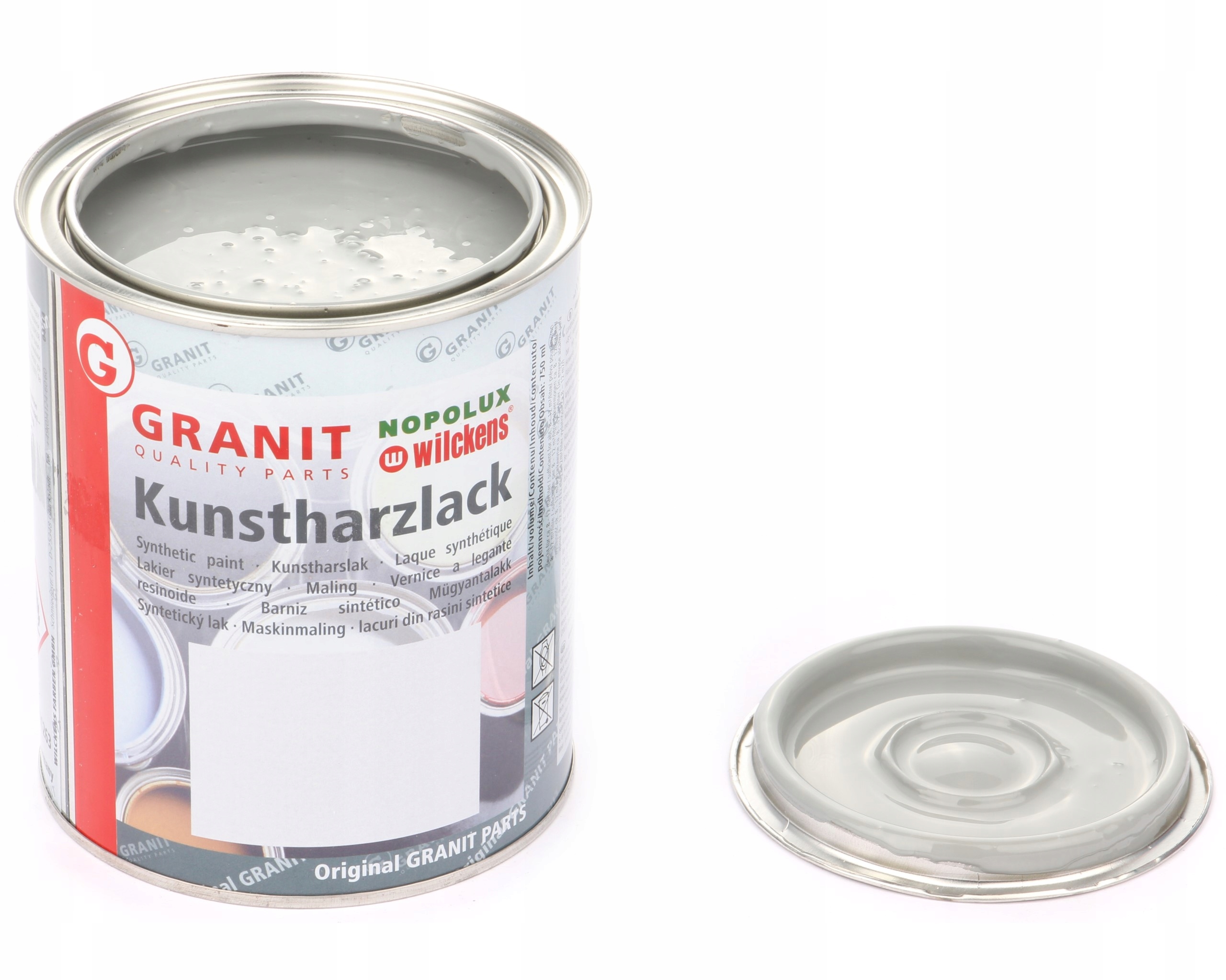 lak, barva strojů RAL7042 2,5l Wilckens Granit