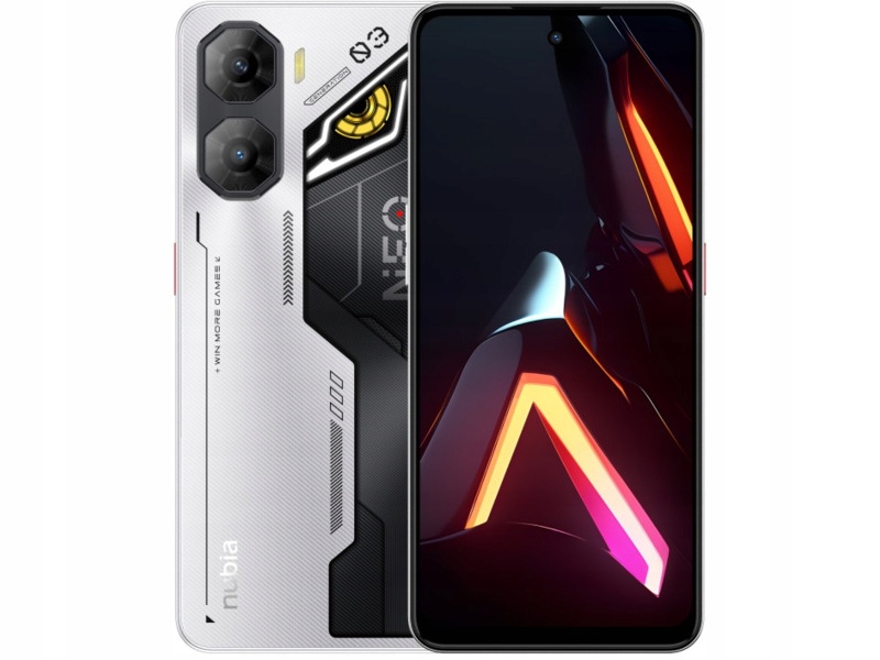 Smartfon Nubia Neo 3 5G 8/256GB 6.8" 120Hz Srebrny