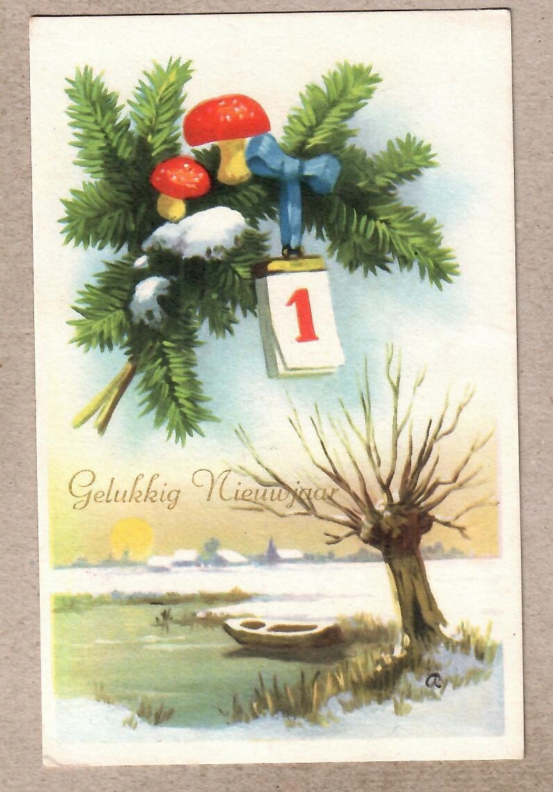 Holandia. Boże Narodzenie, Nowy Rok