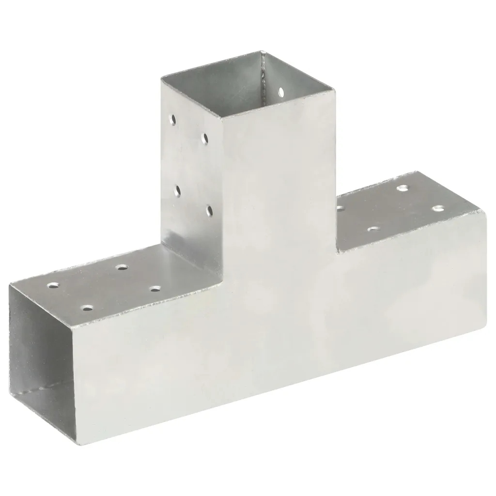 Elektrogalvanizovaný spojovací prvek pro nosníky 127x77x175 mm, galvanizovaný kov,