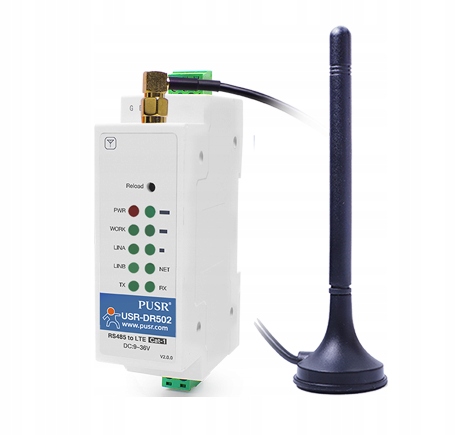 USR-DR502-E konwerter RS485 na 4G Lte