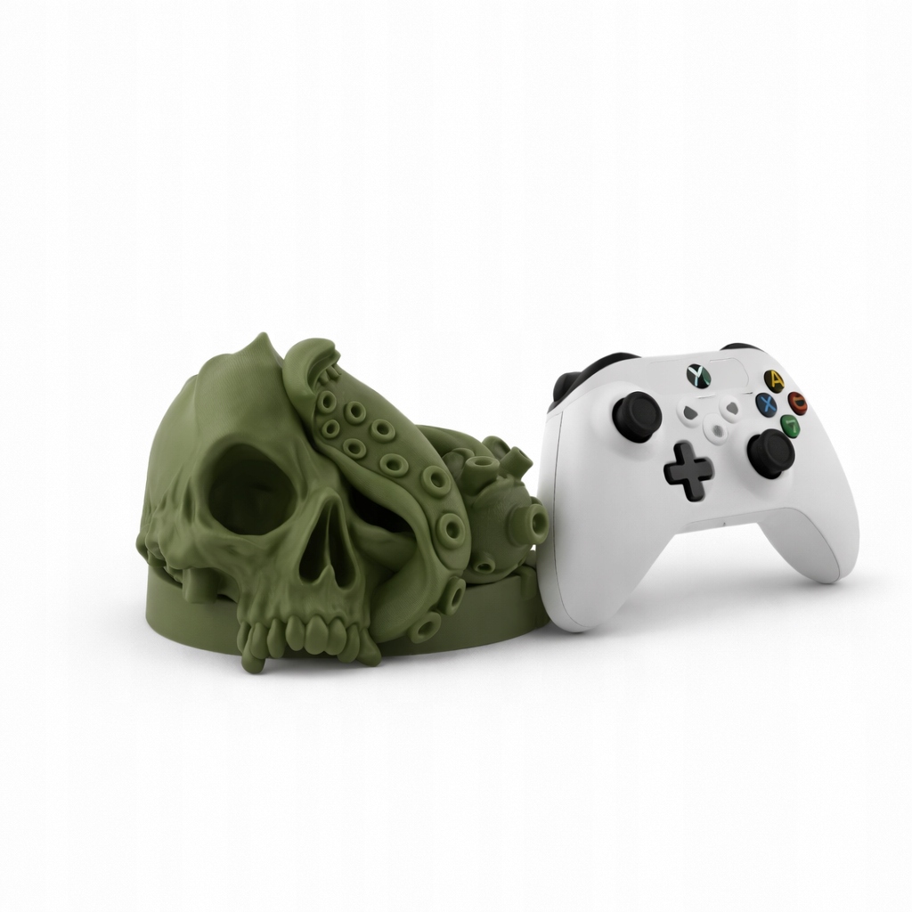 PODSTAWKA NA KONTROLER XBOX CZASZKA Z MACKAMI STOJAK DUŻO KOLORÓW
