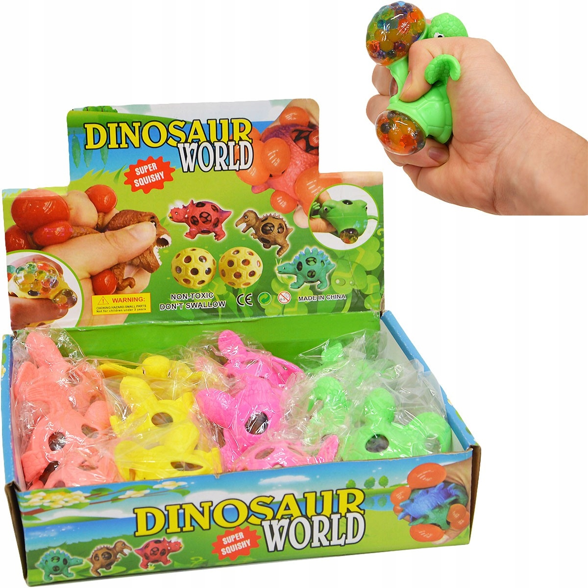 

077338 Squishy Gniotek Winogrono Żółw 6 CM