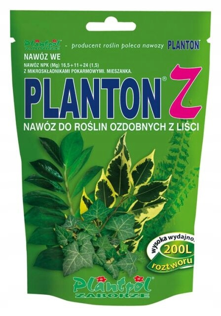 

Nawóz do roślin zielonych Planton Z 200g