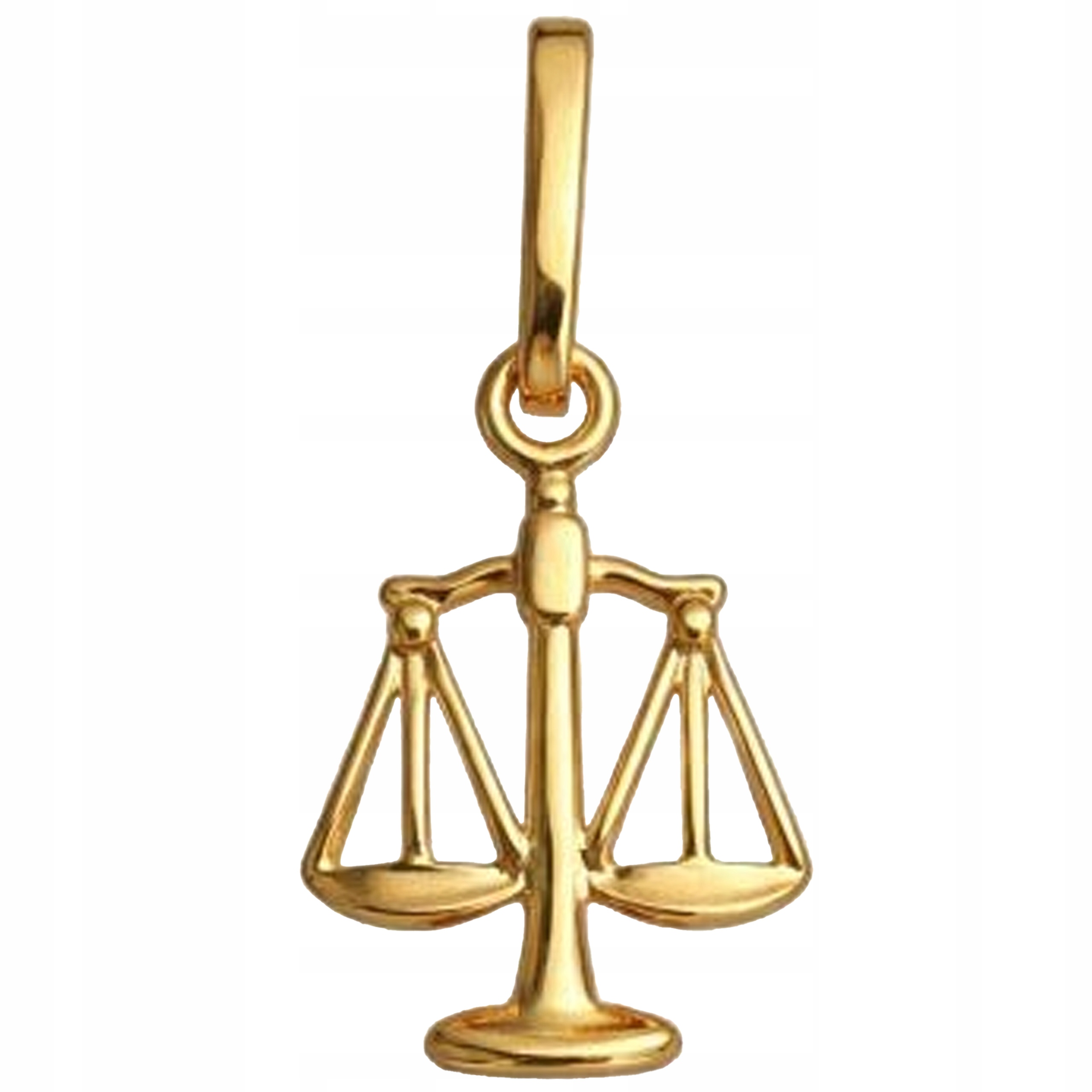 Znamení zvěrokruhu Váha zlatý přívěsek 585 figurka se znamením zvěrokruhu 0.5 g