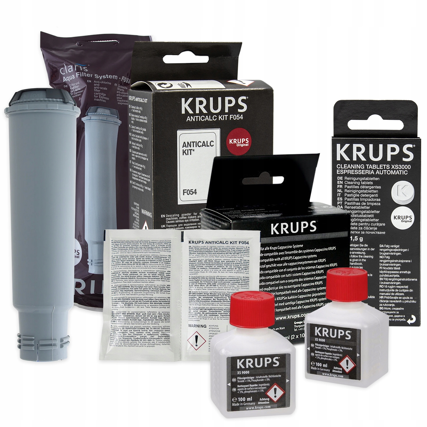 Filter Voda Odvápňovač Tekutina Tablety Do kávovaru Krups (originál)
