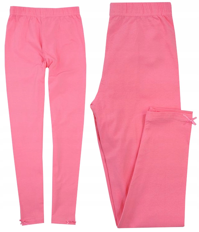

Getry Legginsy Pastele Kokardka róż 104/110 Xla
