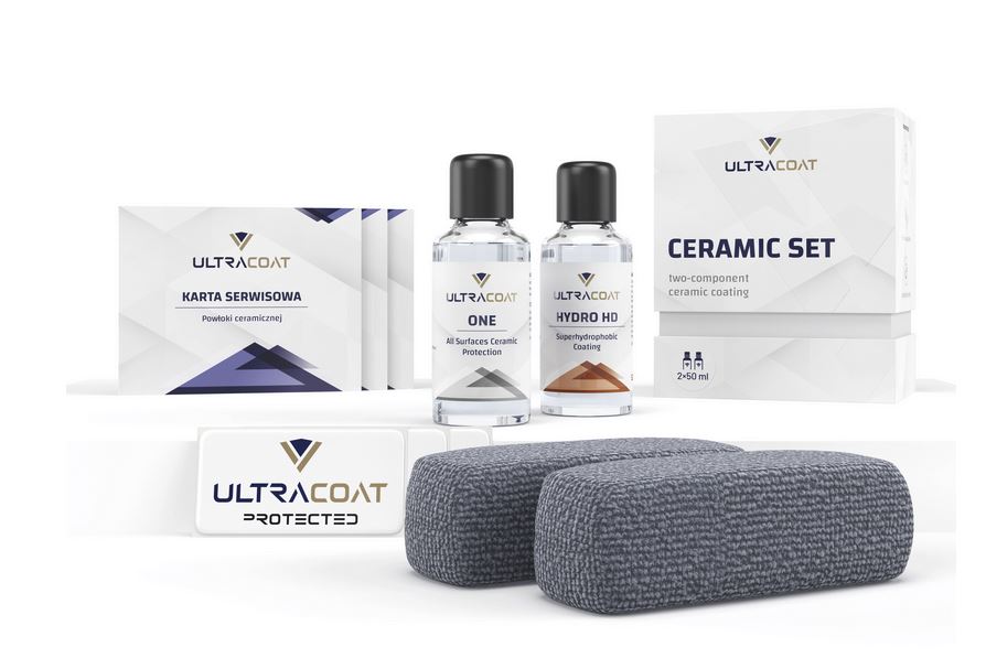 ULTRACOAT Ceramic SET One+Hydro HD 50ml Zestaw Powłok